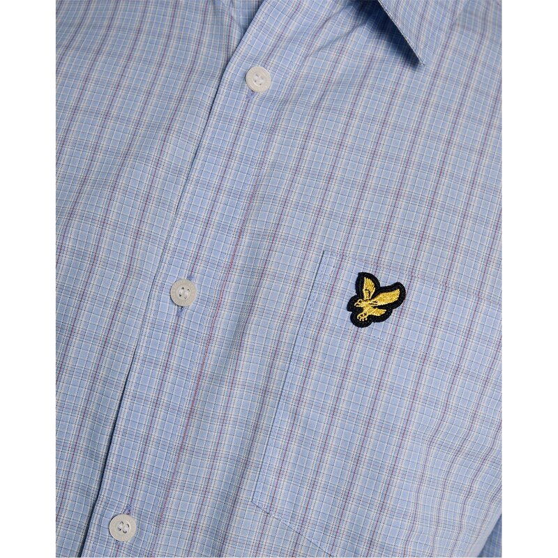 Košile Lyle and Scott Chalk Blue W444 6891277