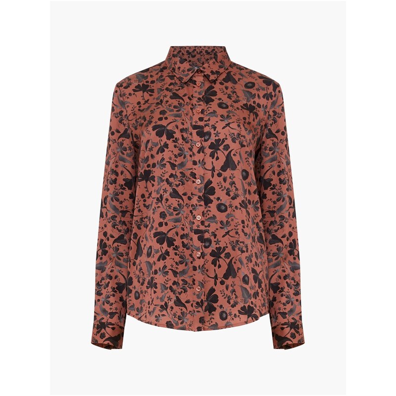 Košile French Connection Russet Brown 5897682