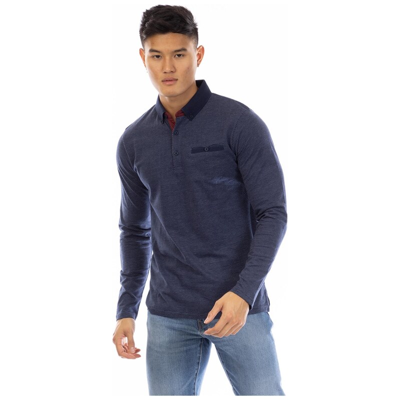 Tričko Peter Werth Navy 503718