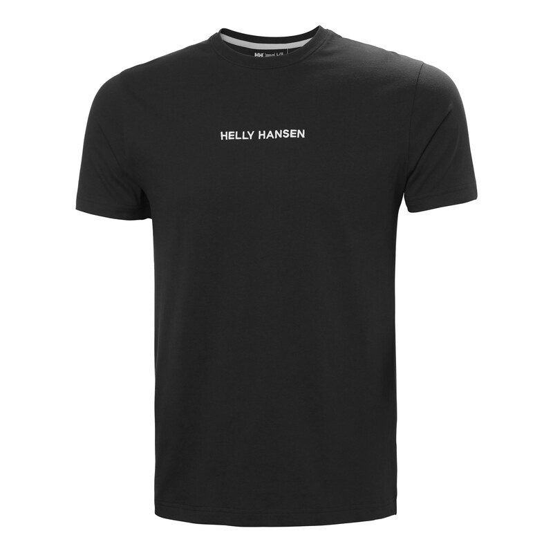 Pánské Tričko s krátkým rukávem HELLY HANSEN CORE T-SHIRT 2.0 54598_990 – Černá