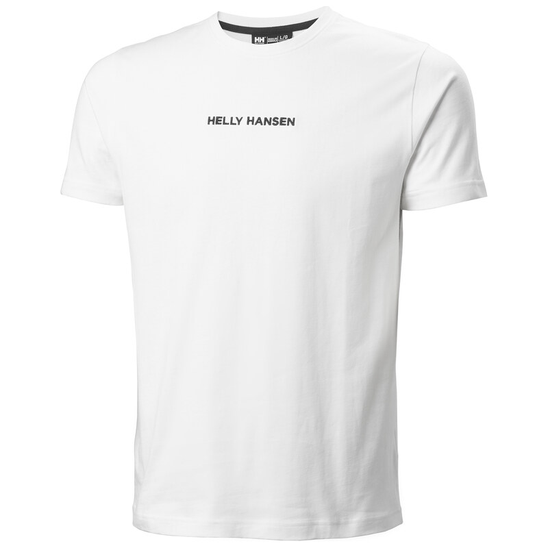 Pánské Tričko s krátkým rukávem HELLY HANSEN CORE T-SHIRT 2.0 54598_001 – Bílá
