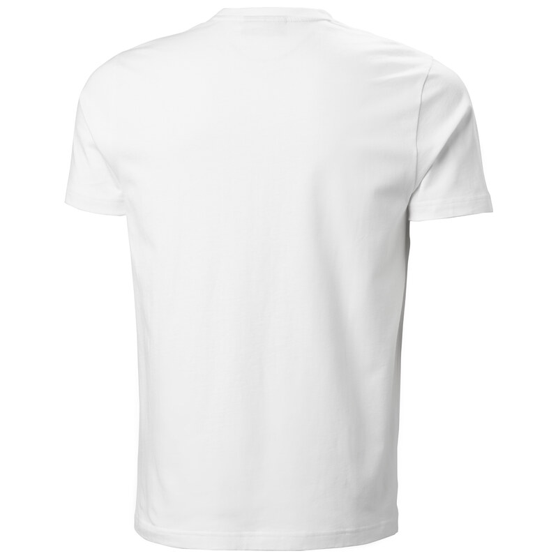 Pánské Tričko s krátkým rukávem HELLY HANSEN CORE T-SHIRT 2.0 54598_001 – Bílá