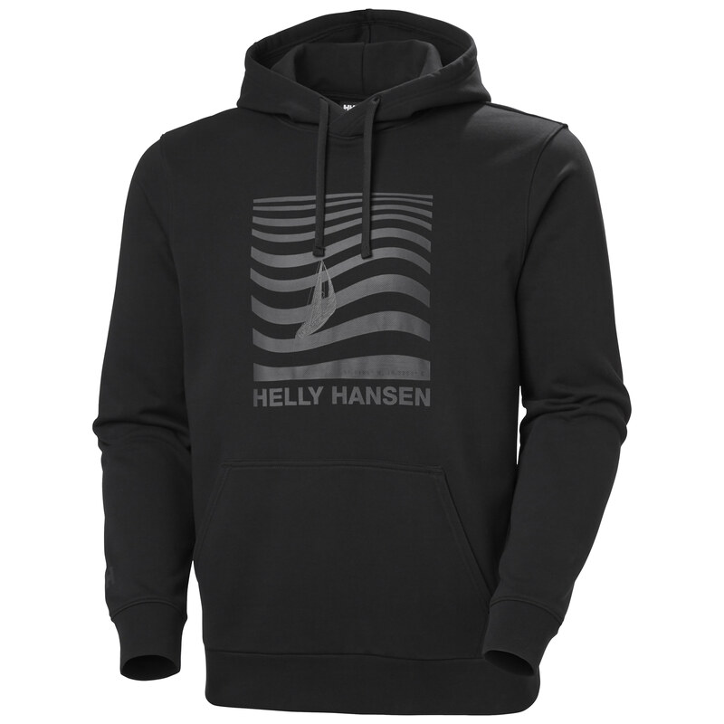 Pánská Mikina HELLY HANSEN SHORELINE HOODIE 54546_990 – Černá