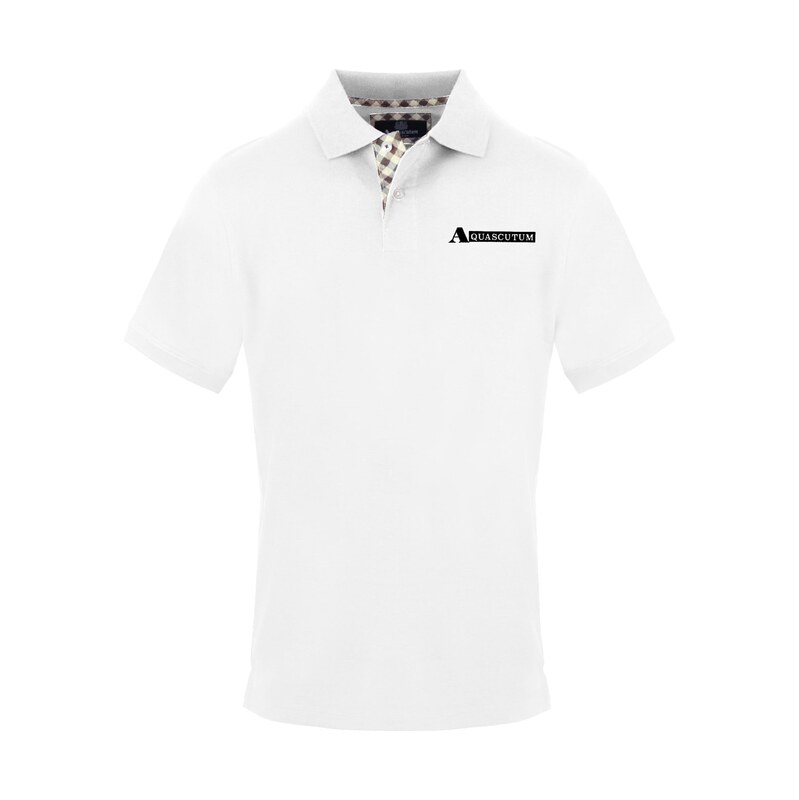 Tričko Aquascutum White 4773156