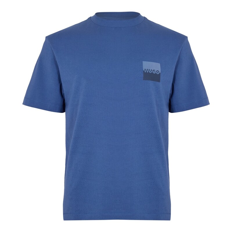 Tričko HUGO Medium Blue 4793490