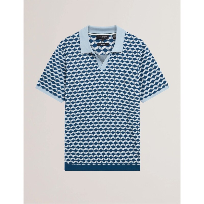 Tričko Ted Baker Dk-Blue 712361