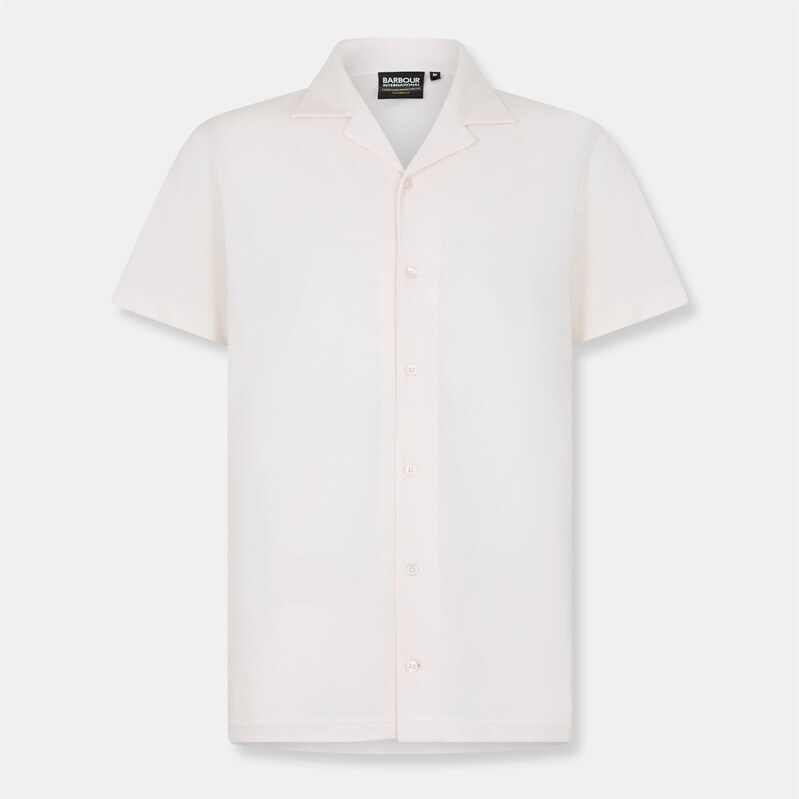 Tričko Barbour International Whspr Whte WH32 666287