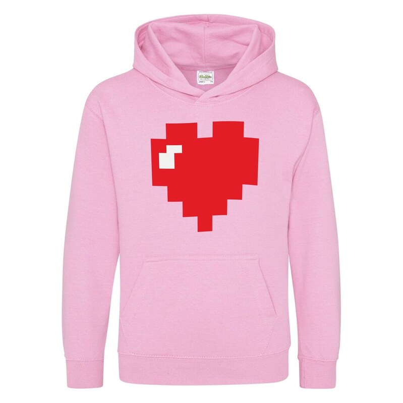 Dětská mikina AWD Pixel Heart 8806986