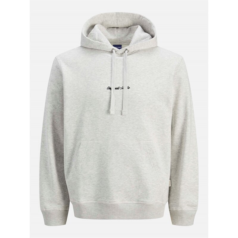 Mikina Jack and Jones White Melange 6393219