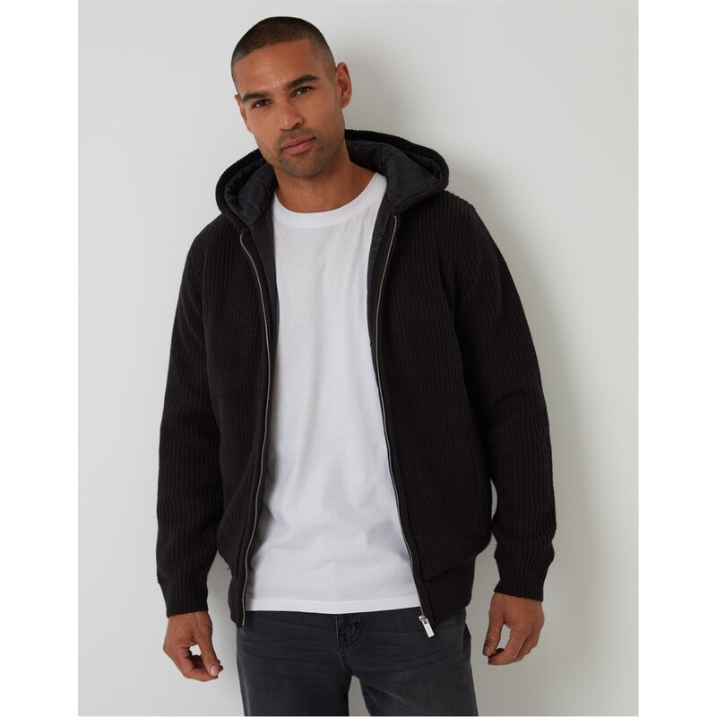 Mikina Threadbare Black 4094274
