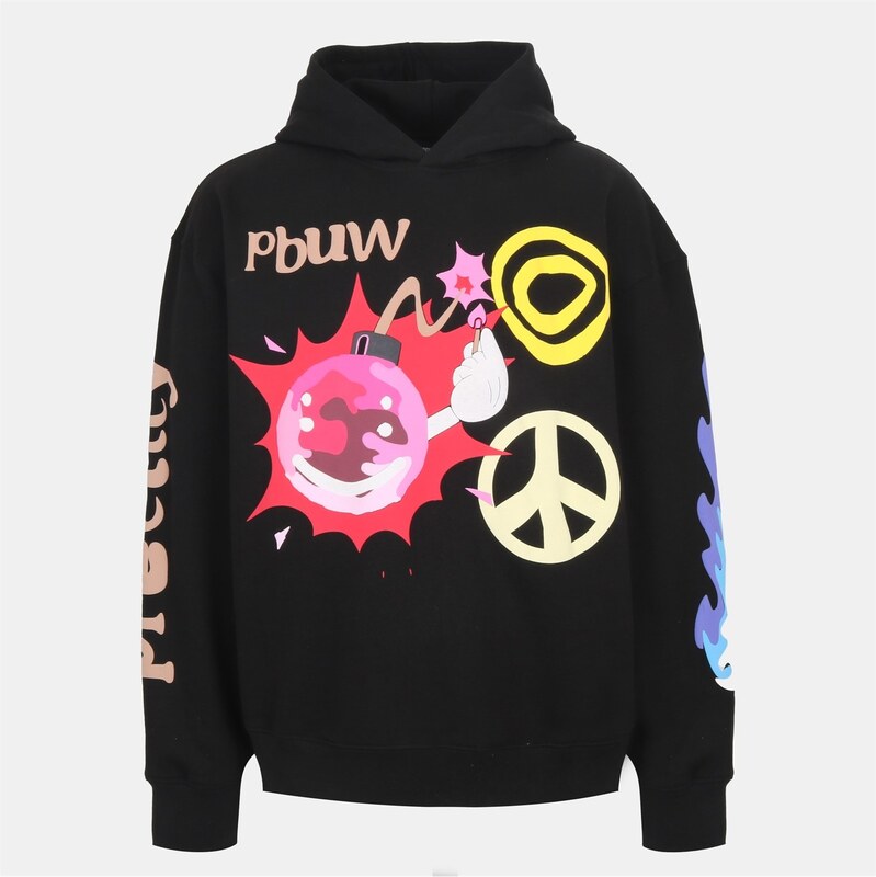 Mikina PRETTY BOY UGLY WORLD Black 6433677