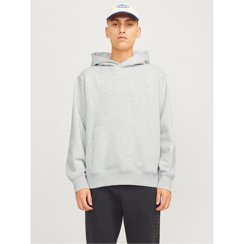Mikina Jack and Jones White Melange 9396520