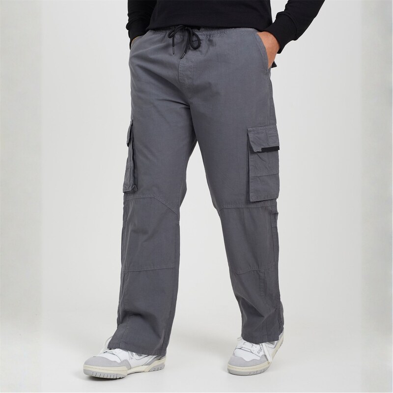 Kalhoty Brave Soul Dark Grey 291092