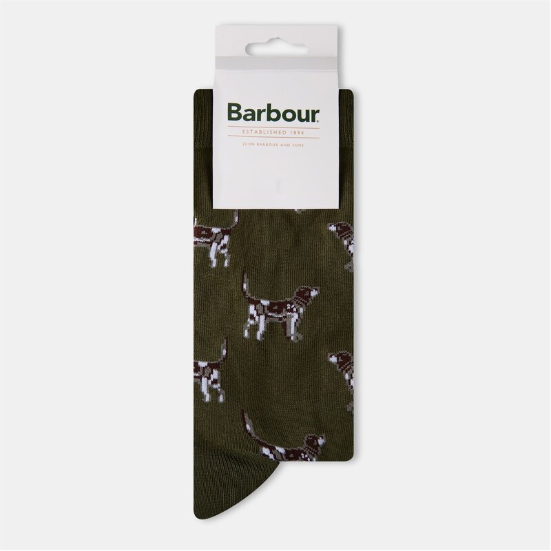 Ponožky Barbour Green Pointer 3497801