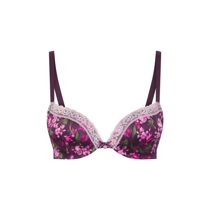 Sportovní podprsenka Ted Baker Maroon Floral 9495167