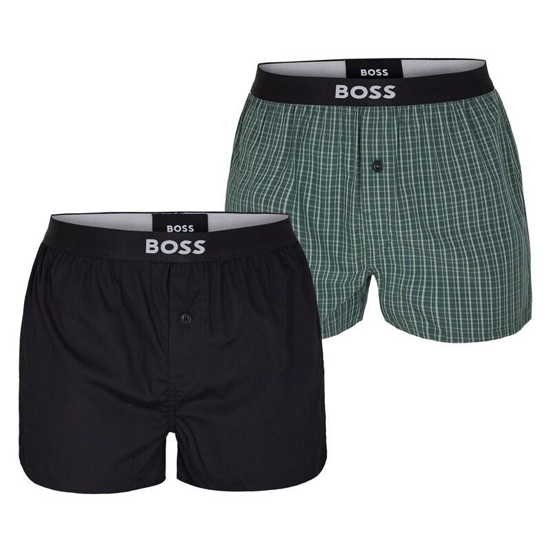 Boxerky Boss Green 588643