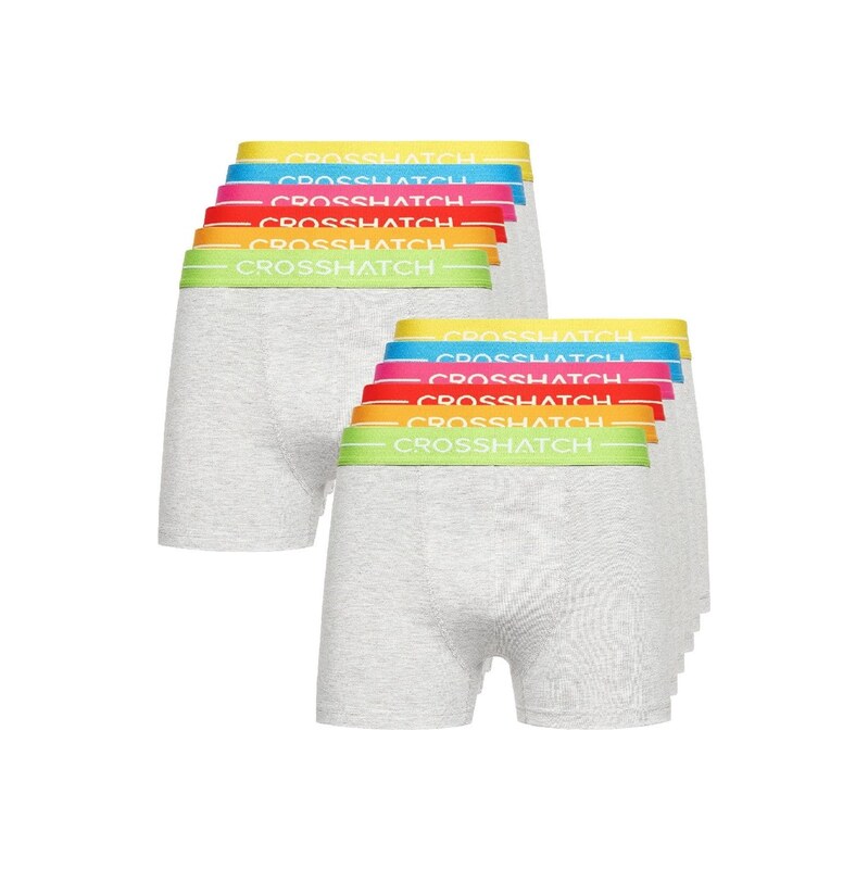 Boxerky Crosshatch Grey 4362600