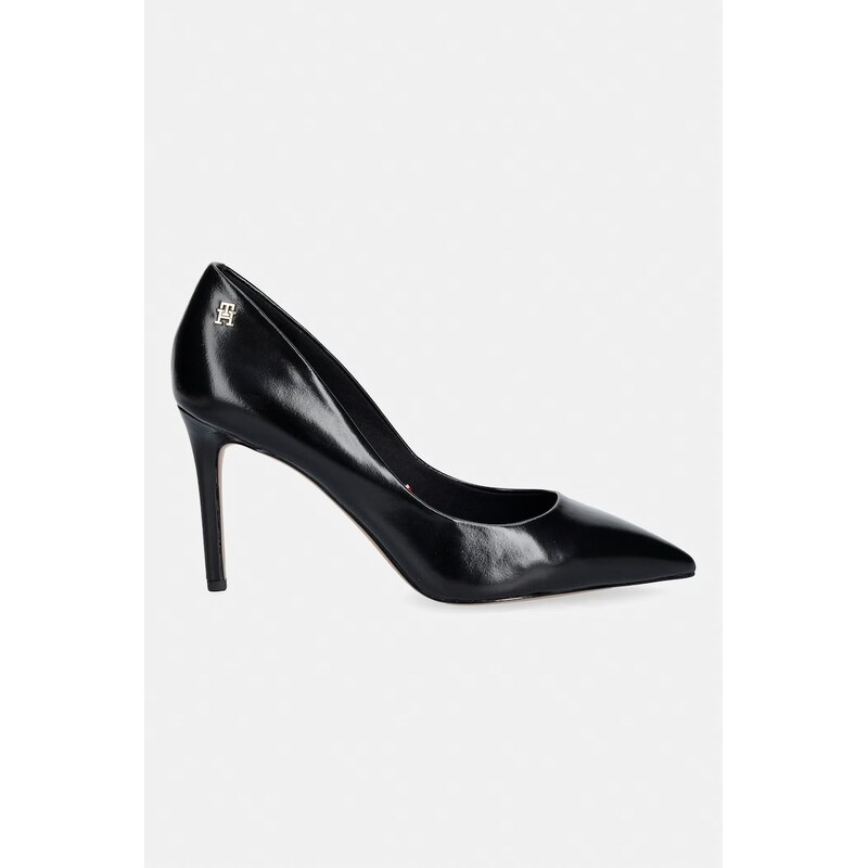 Tommy Hilfiger lodičky kožené ESSENTIAL POINTED PUMP