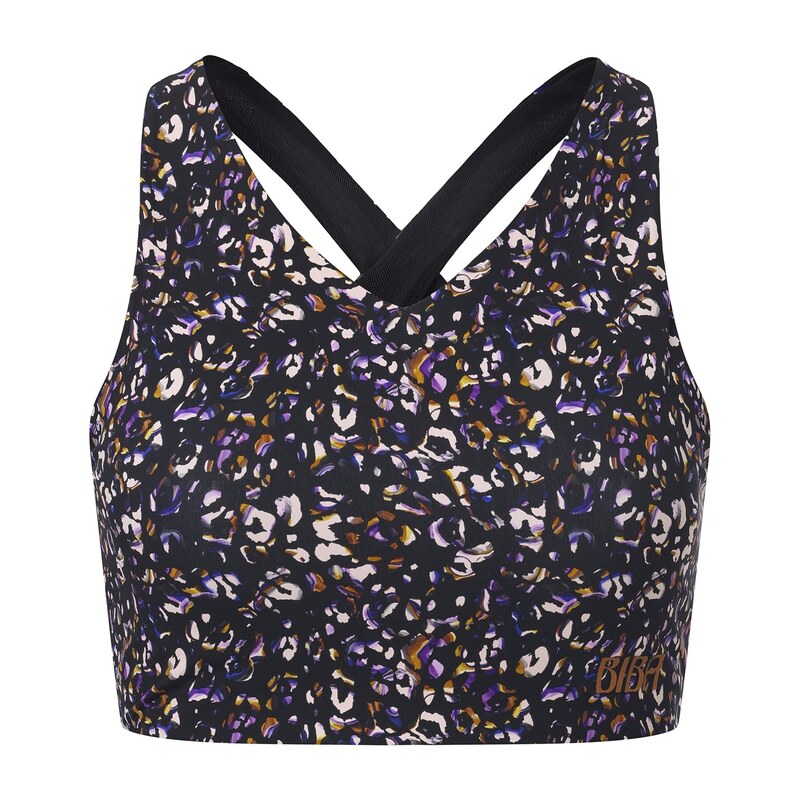 Sportovní podprsenka Biba Black Leopard 6275067 115270354