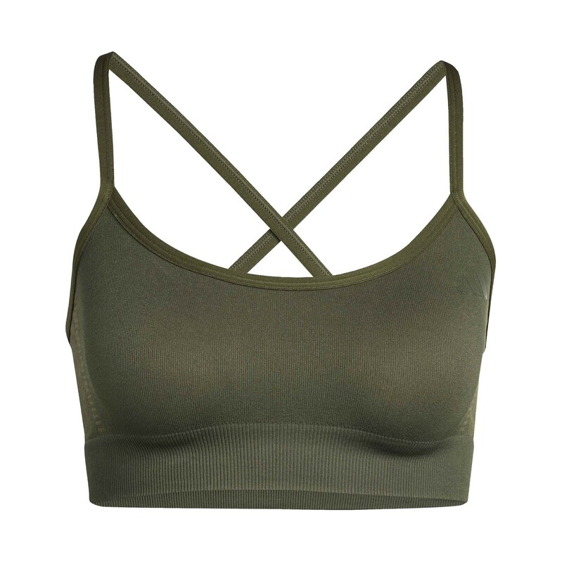 Sportovní podprsenka adidas Khaki 9276465