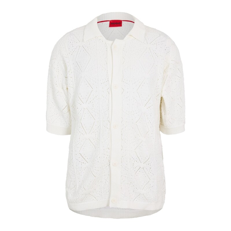 Svetr Hugo Open White 3061383