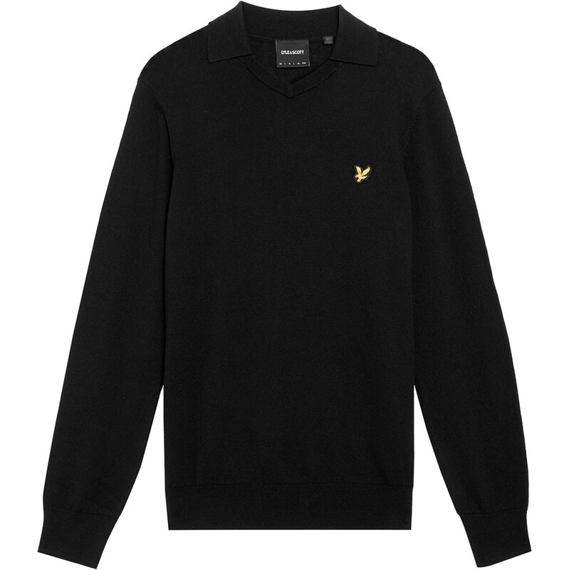 Svetr Lyle and Scott Jet Black 2579780