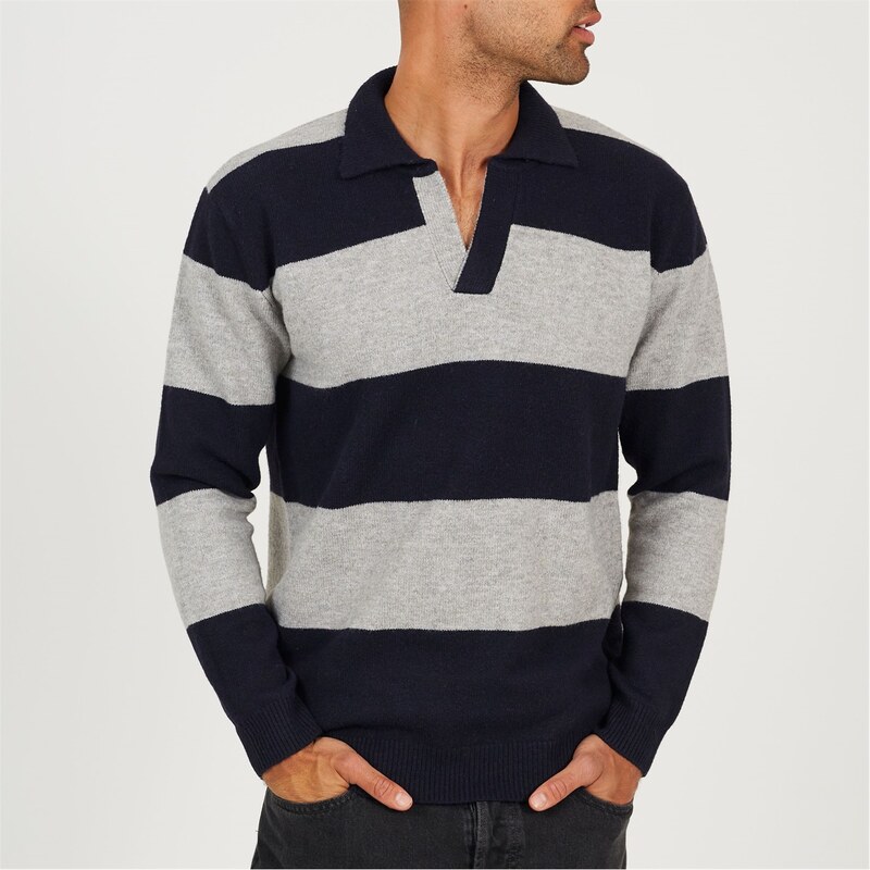 Svetr Brave Soul Midnight Navy 3733286