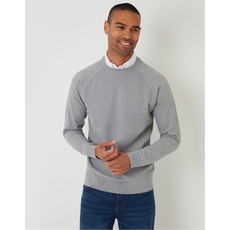 Svetr Threadbare Grey Marl 8778281
