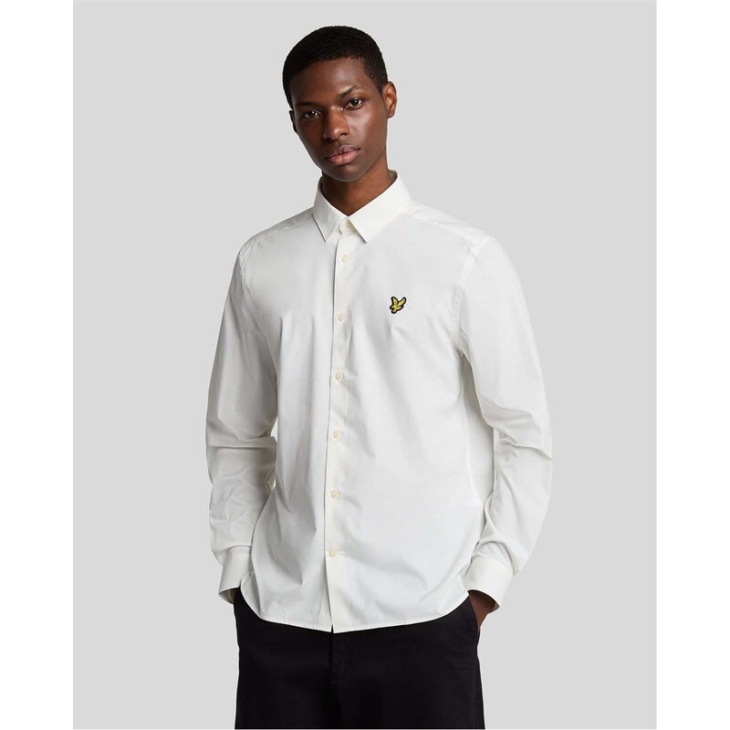 Košile Lyle and Scott White 4682900