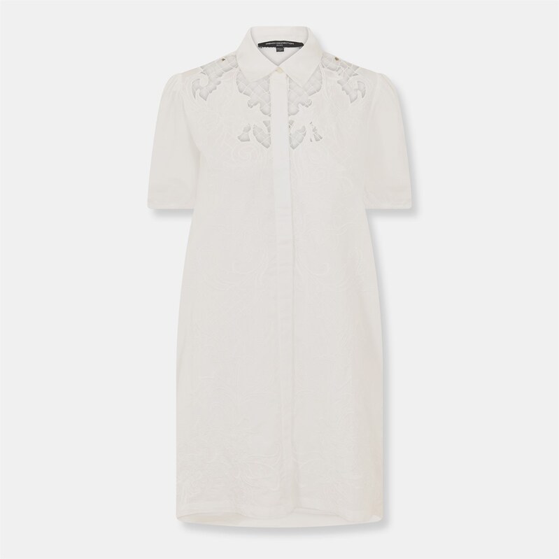 Šaty French Connection Linen White 469376 115270806