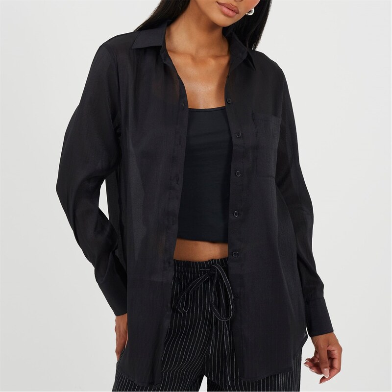 Košile Brave Soul Black 624382