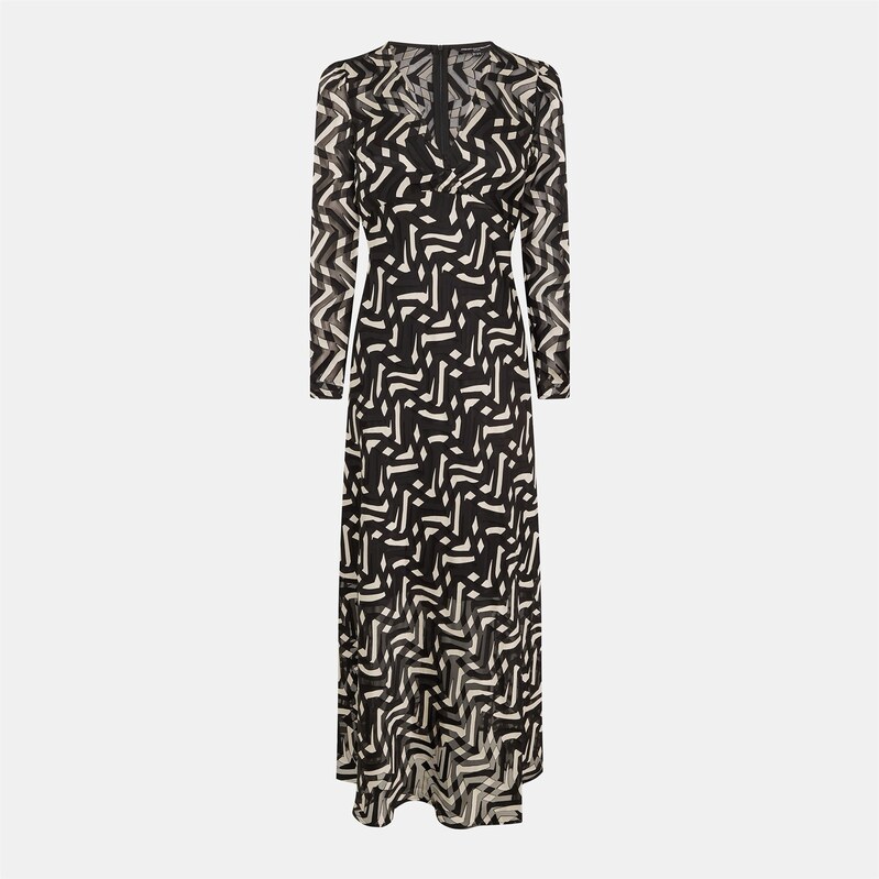 Šaty French Connection Black-Cream 500009 115270920