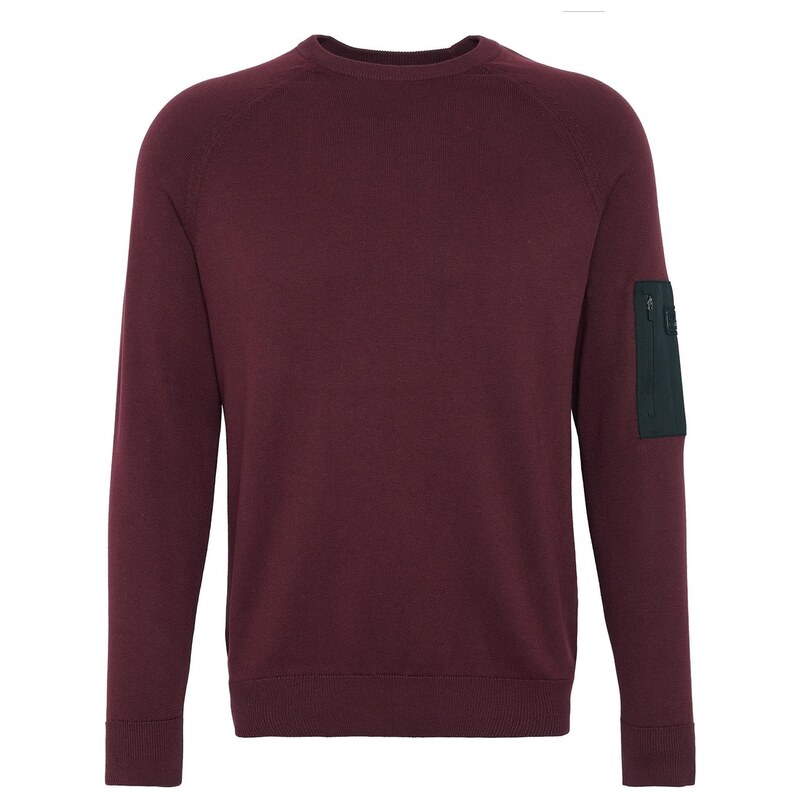 Svetr Barbour International Bordeaux RE98 409719