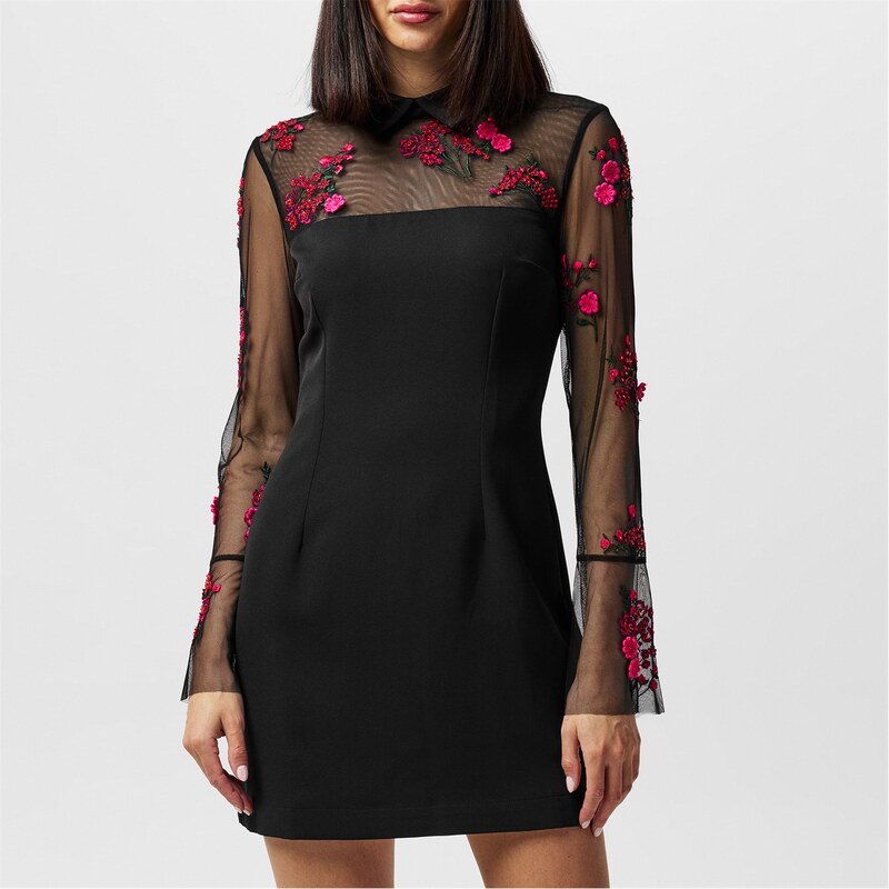 Šaty French Connection Black Pink 4376663 115270941