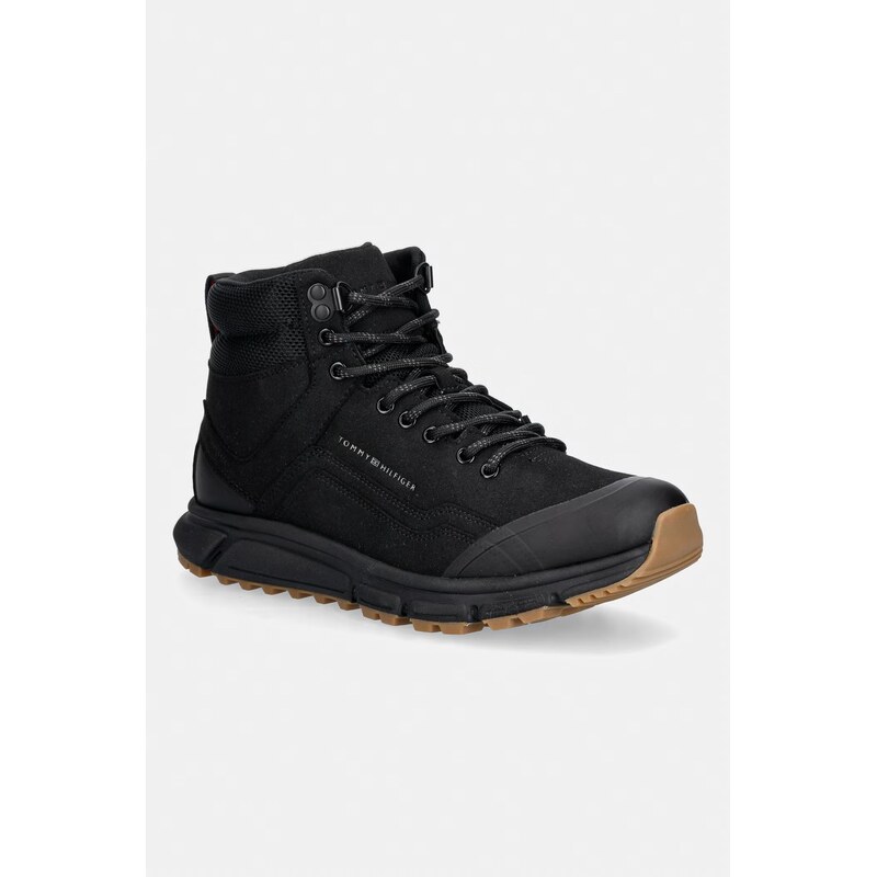 Tommy Hilfiger Boty Tommy Hilfiger OUTDOOR RUNNER HI WPM