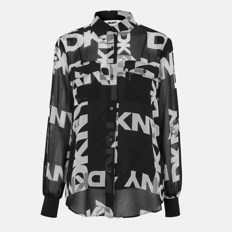 Košile DKNY Black 9486921