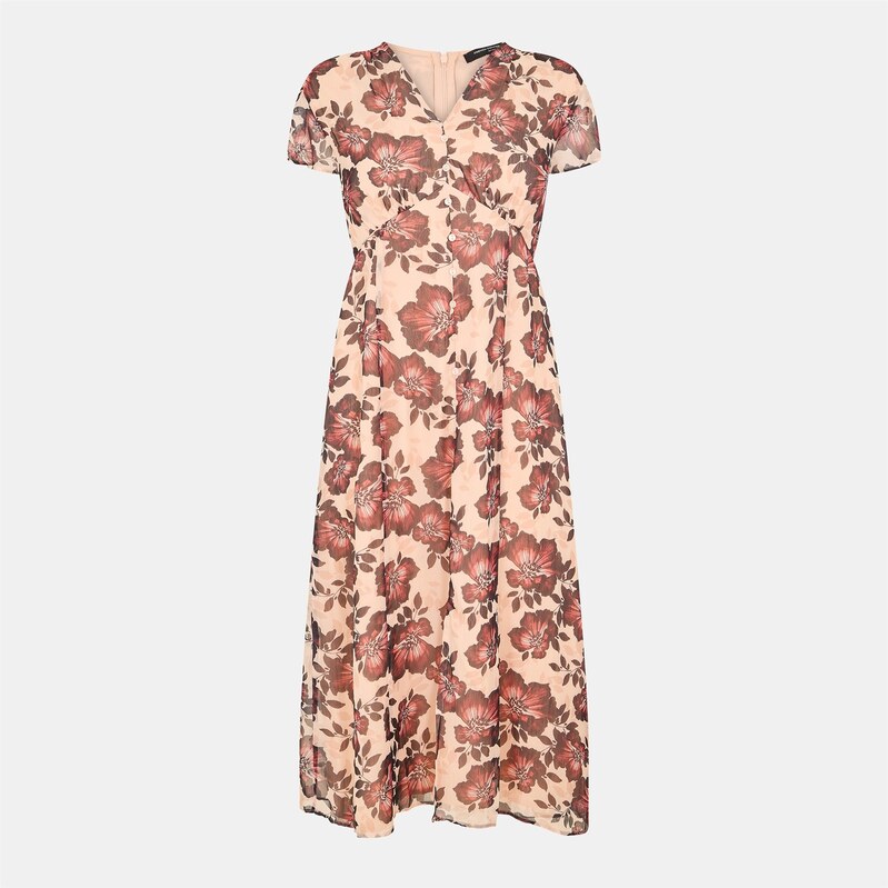 Šaty French Connection Cream Multi 8188384