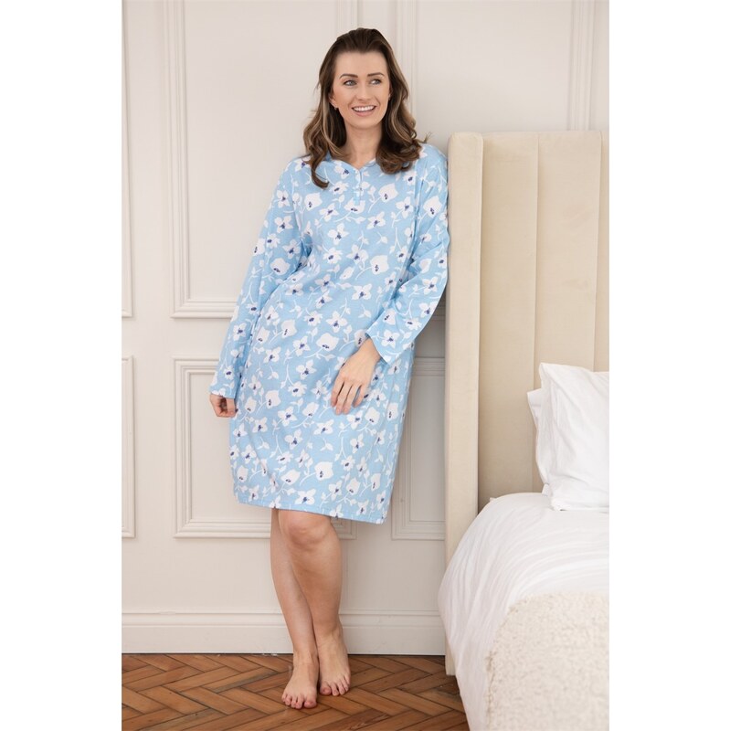 Šaty Camille Lt Blue Floral 1188319