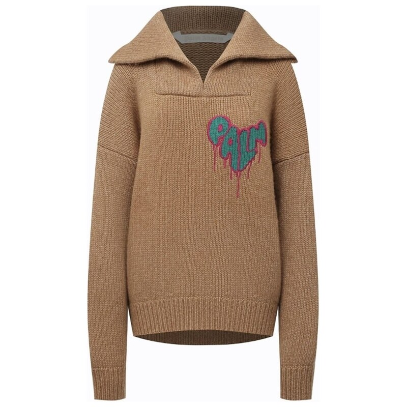 Mikina PALM ANGELS Brown Fuc 9958595 115272126