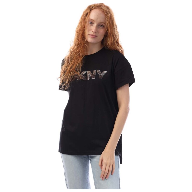 Tričko DKNY Black Grey 7297694 115272458