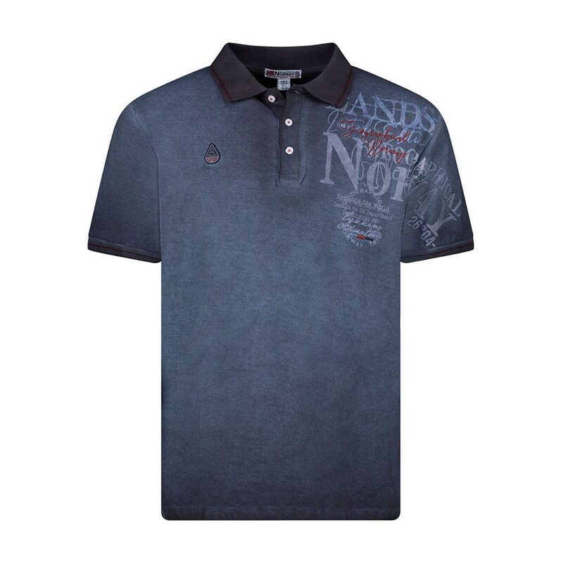 Tričko Geographical Norway Dunkelblau 3065713
