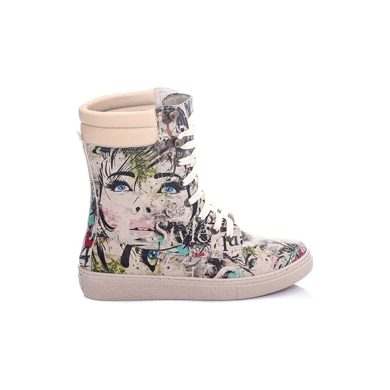 Boty Streetfly Beige/ Bunt 1139055 115274729