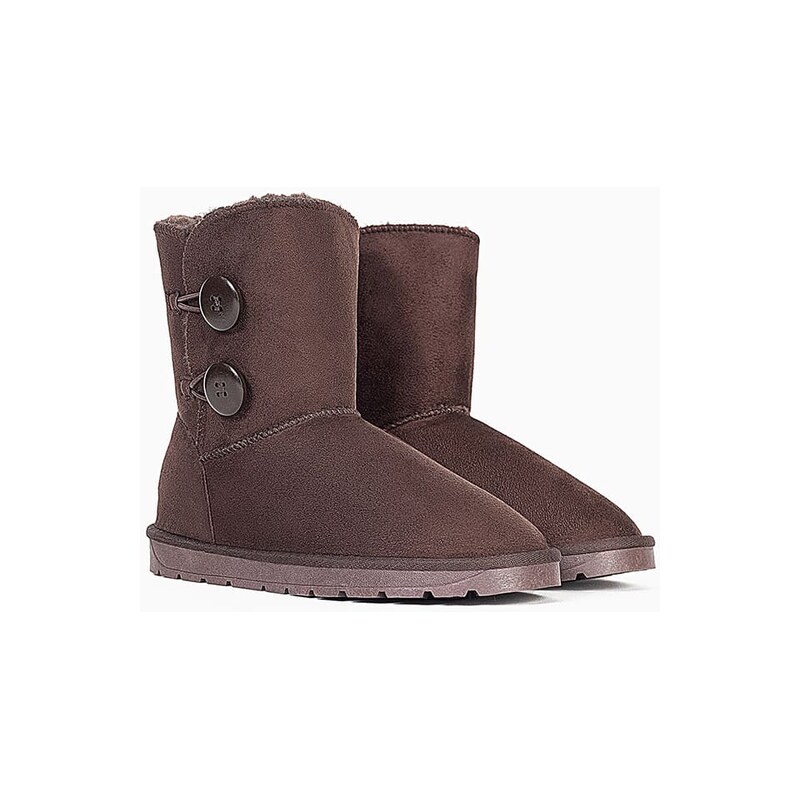 Boty ISLAND BOOT Dunkelbraun 6884914