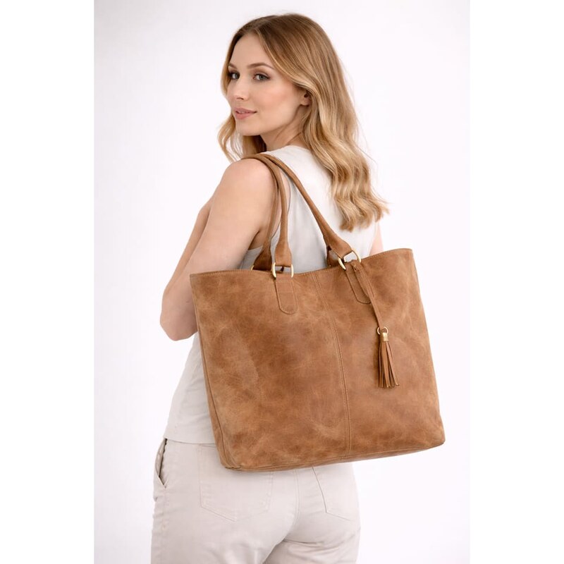 Taška ORE10 Beige - (B)38 x (H)41 x (T)20 cm 8654687 115275113