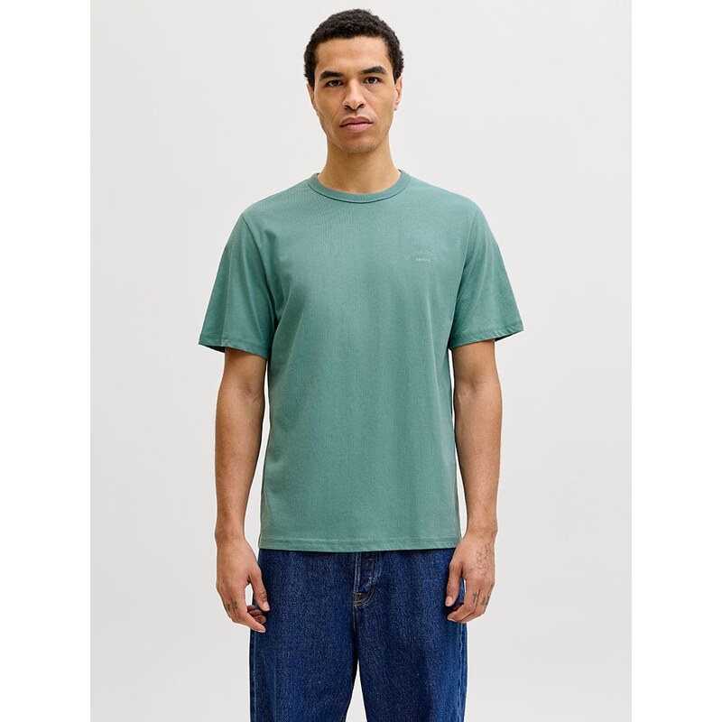 Tričko Jack & Jones Türkis 7573769