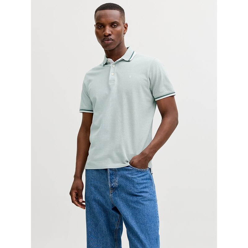 Tričko Jack & Jones Hellblau 355725