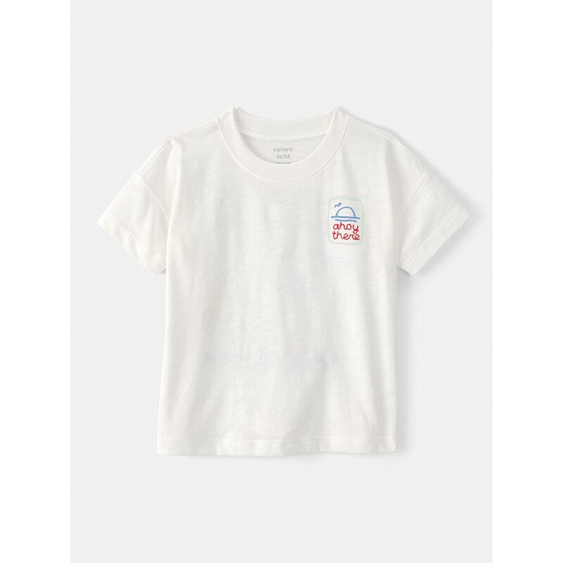 Tričko carters Creme 143293