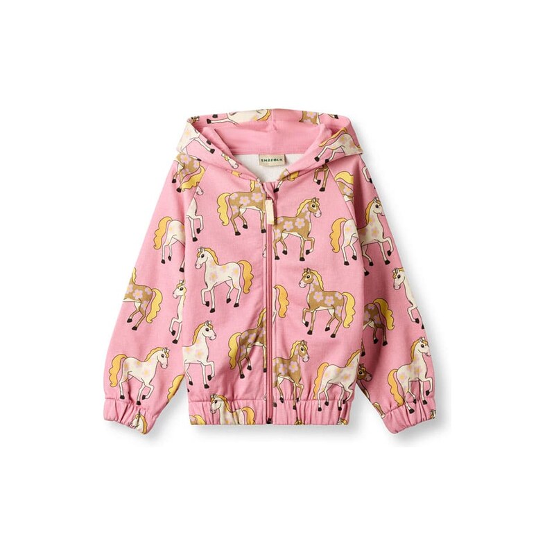 Dětská mikina Småfolk Rosa 7699186