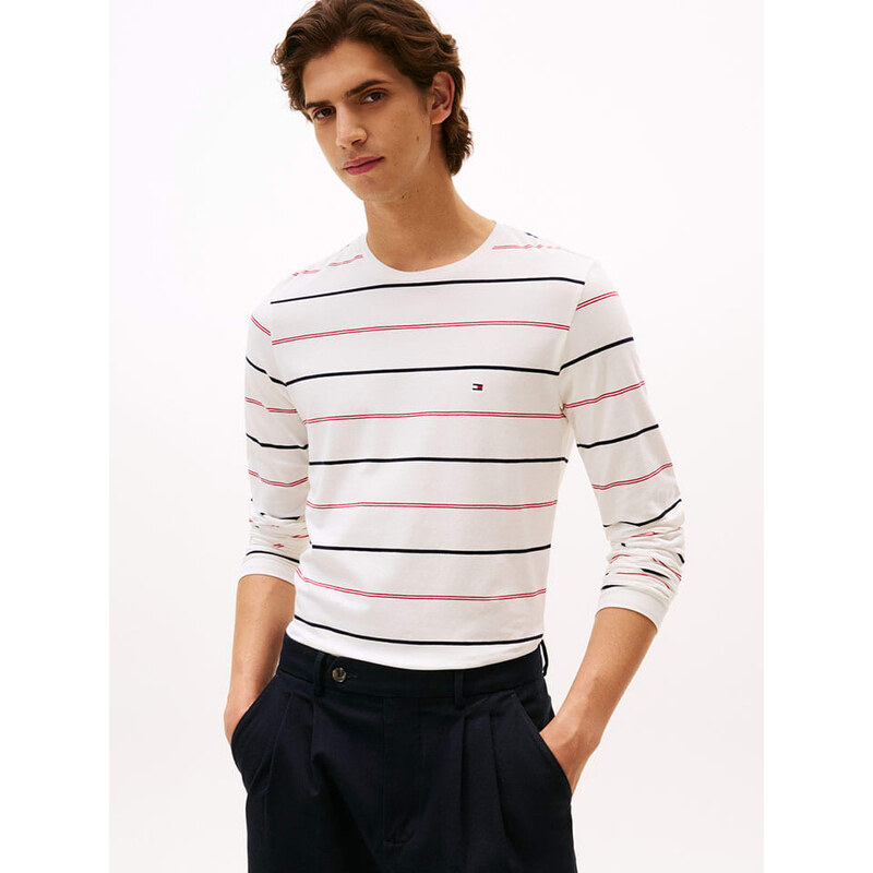 Tričko Tommy Hilfiger Weiß/ Dunkelblau/ Rot 6954870