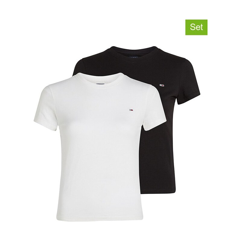 Tričko Tommy Hilfiger Weiß/ Schwarz 8360236